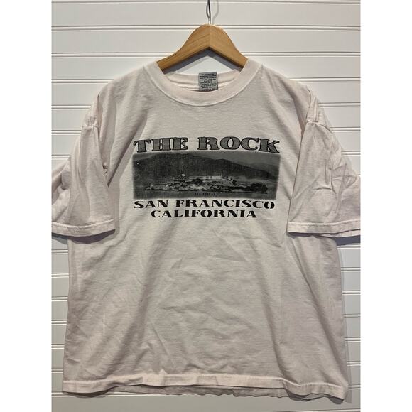 Vintage 90s San Francisco Alcatraz graphic tee - Picture 1 of 4
